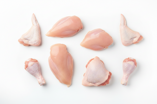 Whole Chicken cut in 8 - Poulet entier coupé en 8